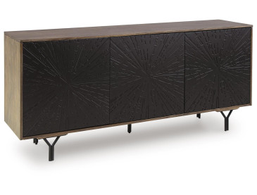 Lavinmont Accent Cabinet - Multi Brown