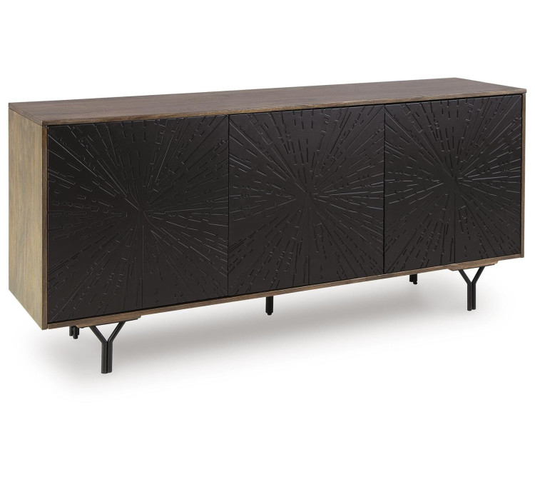 Lavinmont Accent Cabinet - Multi Brown