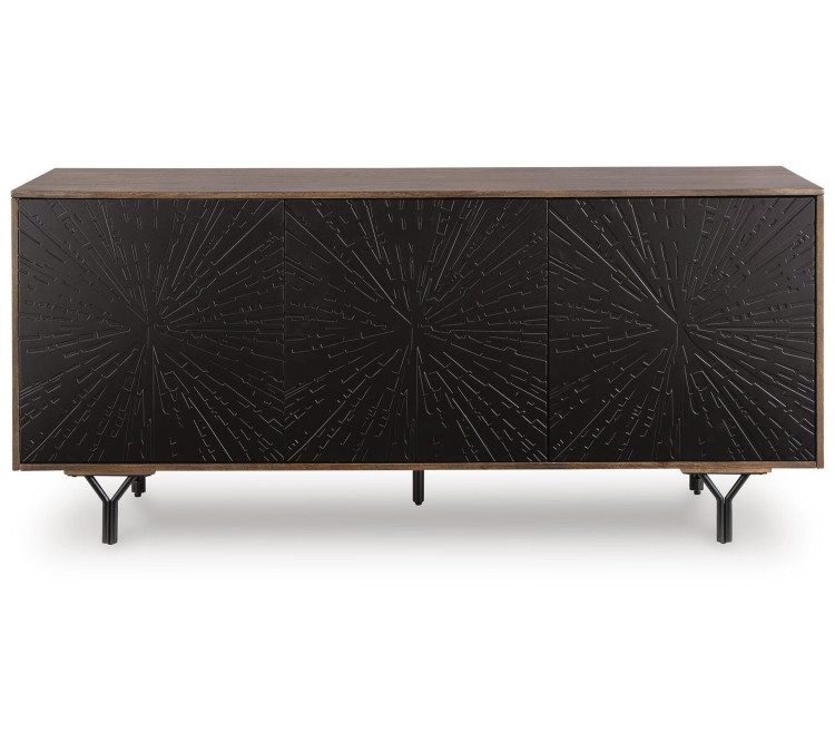 Lavinmont Accent Cabinet - Multi Brown