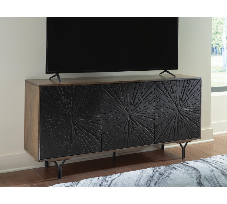 Lavinmont Accent Cabinet - Multi Brown