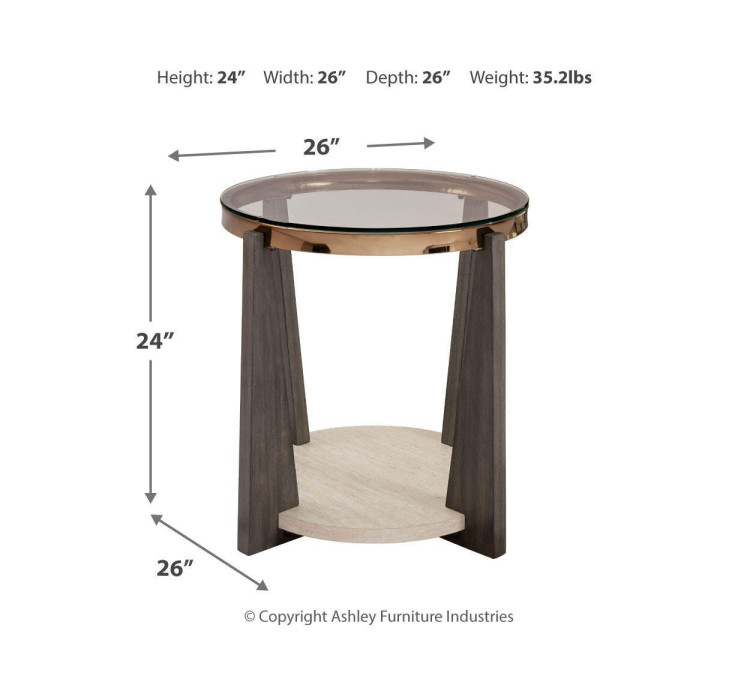 Frazwa End Table - Multi