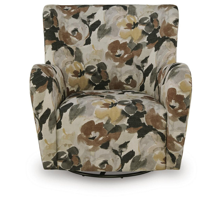 Rowenburg Swivel Glider Accent Chair - Multi