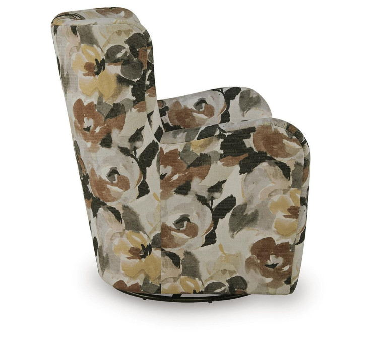 Rowenburg Swivel Glider Accent Chair - Multi