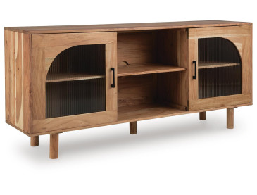 Adway Accent Cabinet - Natural Brown
