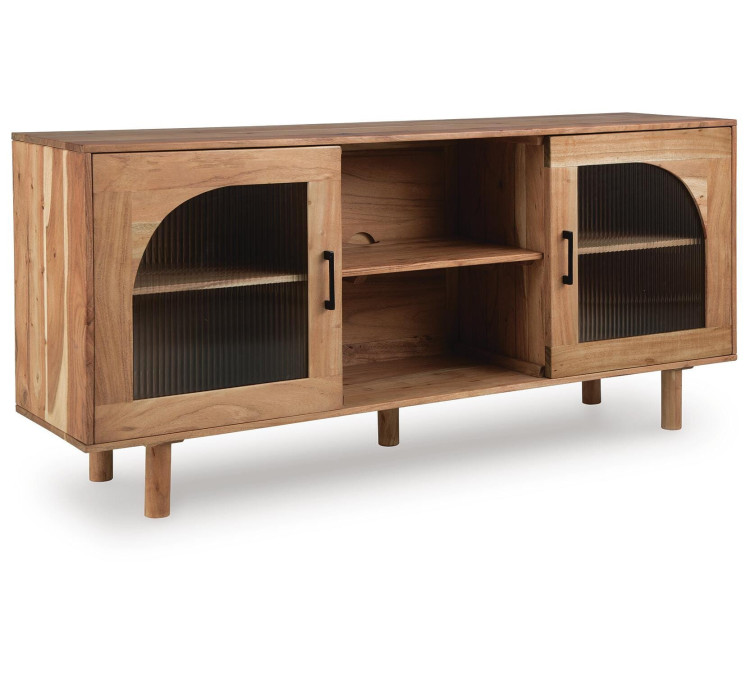 Adway Accent Cabinet - Natural Brown