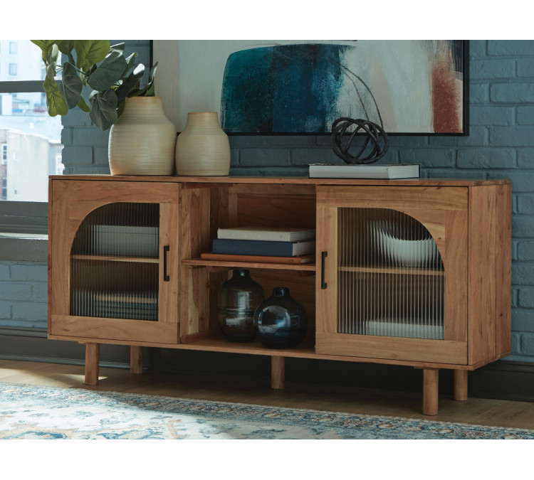 Adway Accent Cabinet - Natural Brown