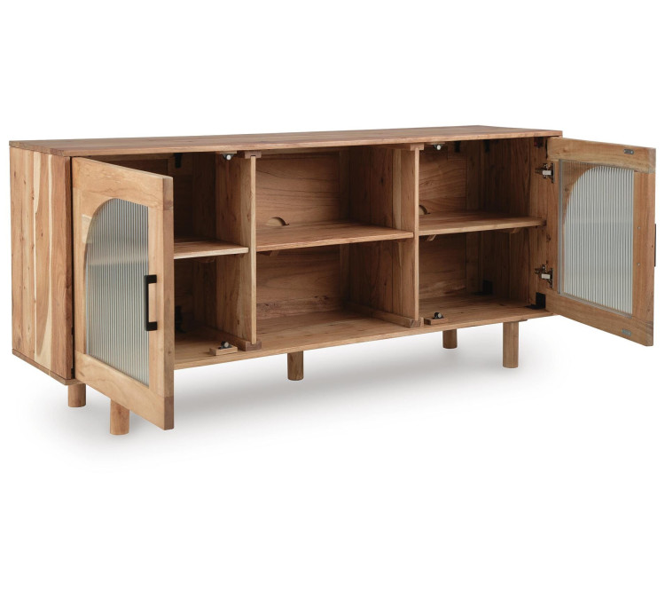 Adway Accent Cabinet - Natural Brown