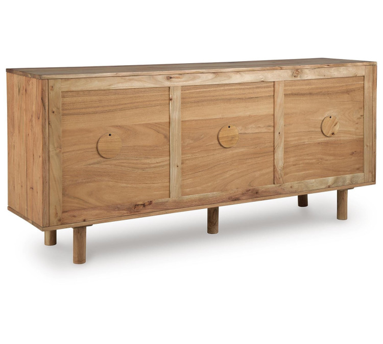 Adway Accent Cabinet - Natural Brown