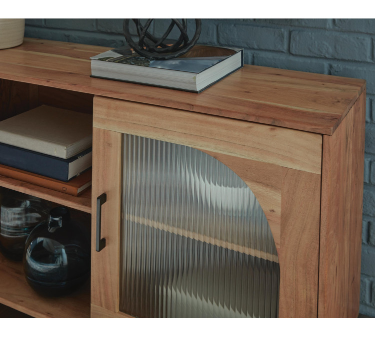 Adway Accent Cabinet - Natural Brown