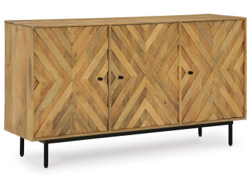 Cadewick Accent Cabinet - Natural