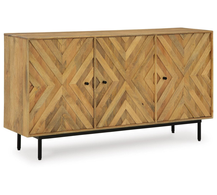 Cadewick Accent Cabinet - Natural