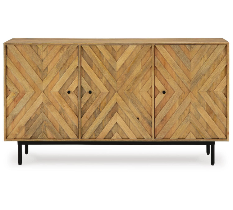 Cadewick Accent Cabinet - Natural