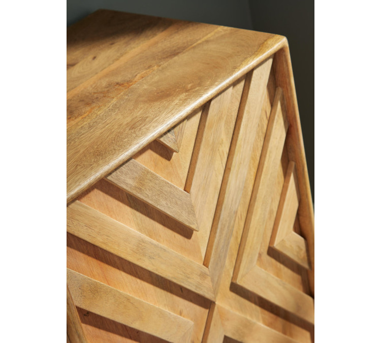 Cadewick Accent Cabinet - Natural