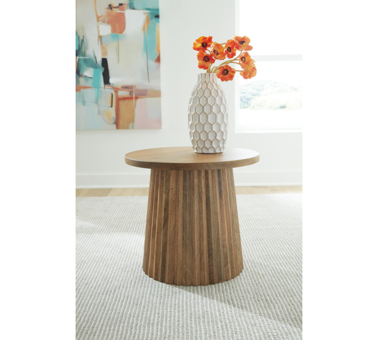Ceilby Accent Table - Natural