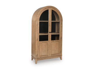 Dagandale Accent Cabinet - Natural/Black