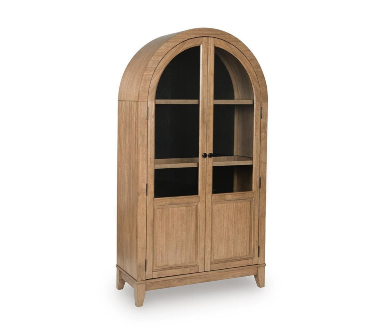 Dagandale Accent Cabinet - Natural/Black