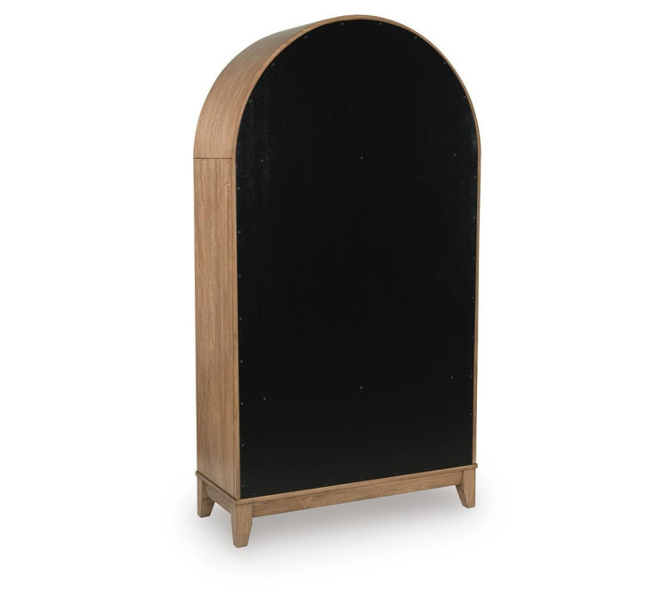 Dagandale Accent Cabinet - Natural/Black