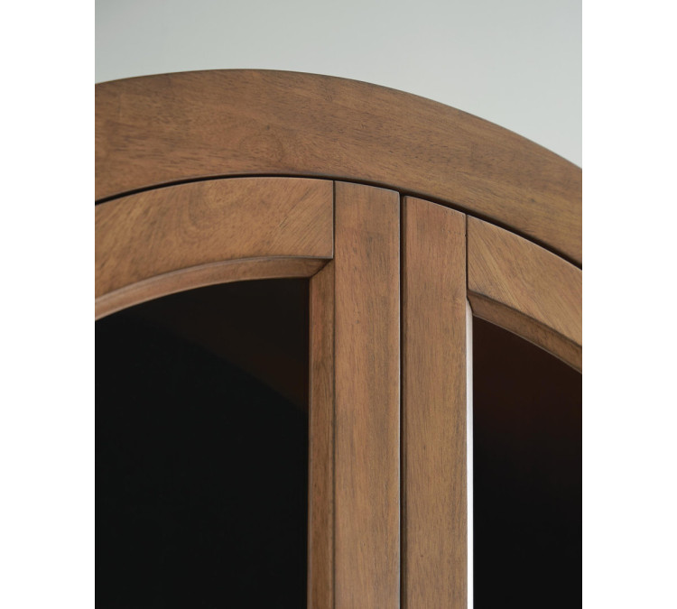 Dagandale Accent Cabinet - Natural/Black