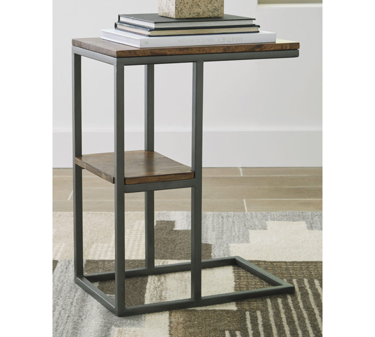 Forestmin Accent Table - Natural/Black