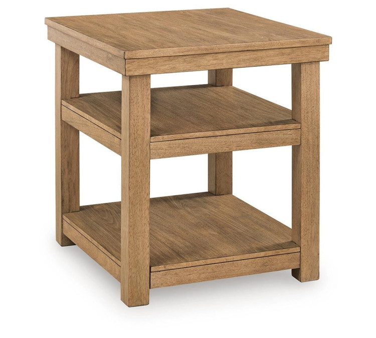 Wittenmyer End Table - Natural/Black