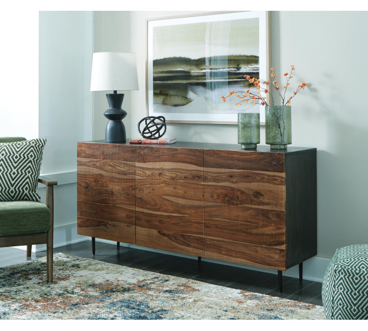 Darrey Accent Cabinet - Natural/Brown