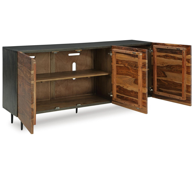 Darrey Accent Cabinet - Natural/Brown