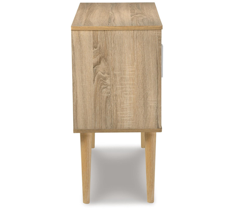 Orinfield Accent Cabinet - Natural/White