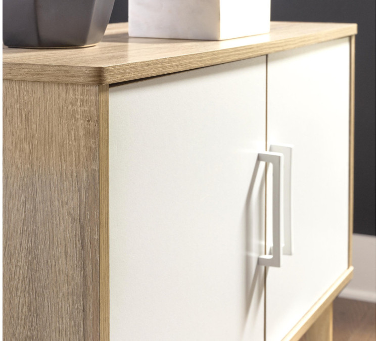 Orinfield Accent Cabinet - Natural/White