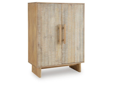 Dallinbury Accent Cabinet - Natural/White Wash