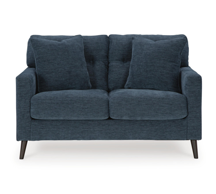 Bixler Loveseat - Navy