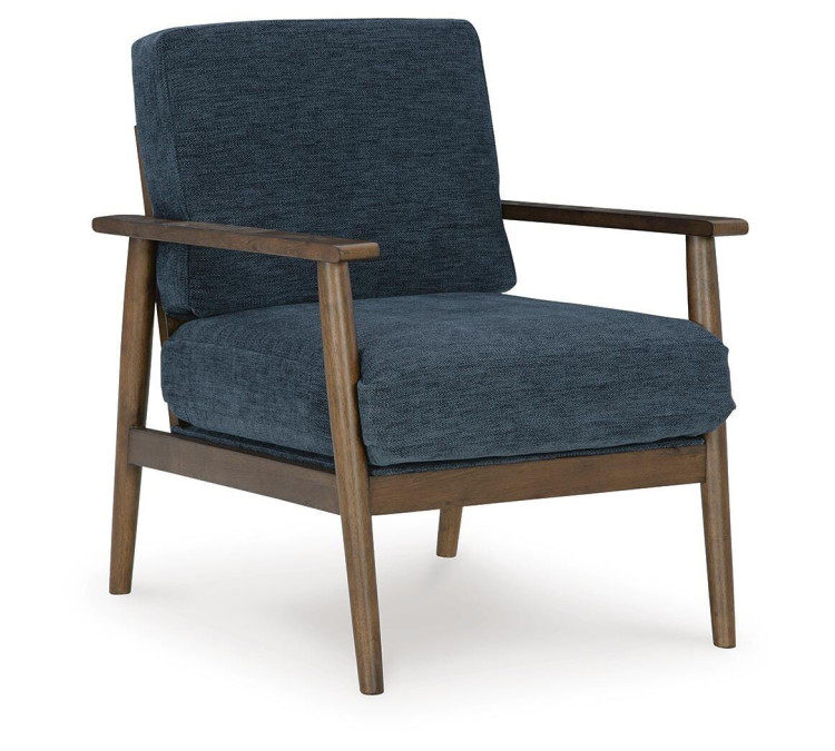 Bixler Sofa, Loveseat and Chair - Navy