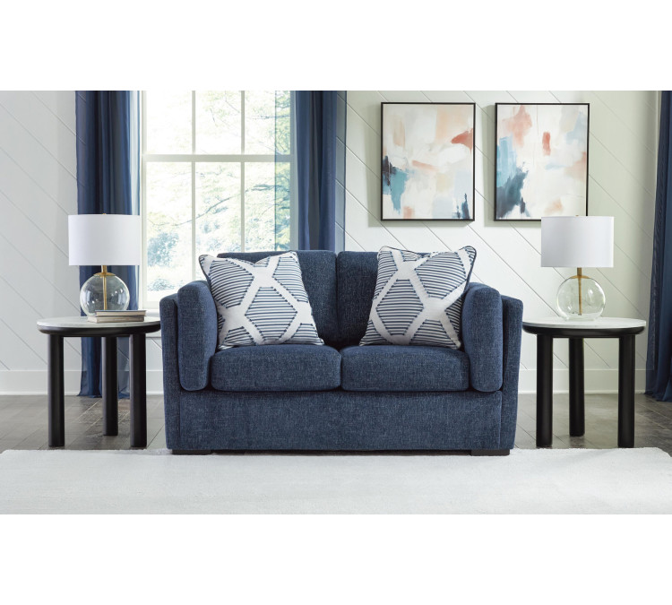 Evansley Loveseat - Navy