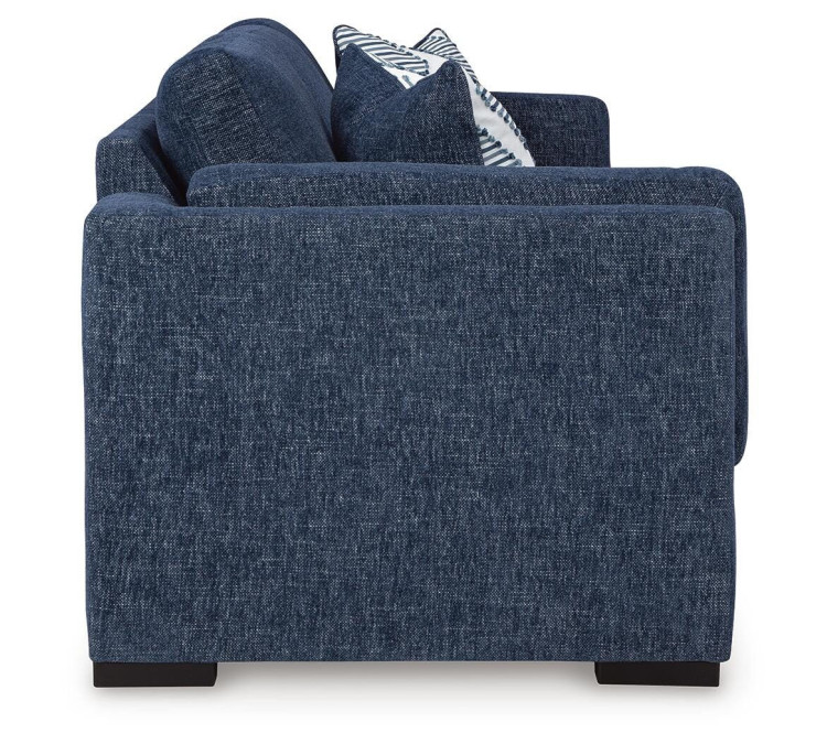 Evansley Sofa and Loveseat - Navy