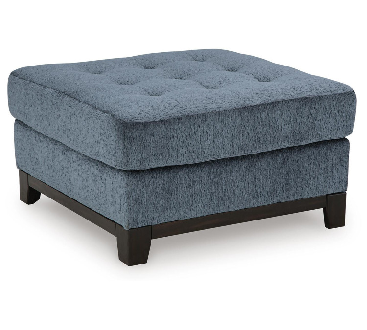 Maxon Place Oversized Accent Ottoman - Navy