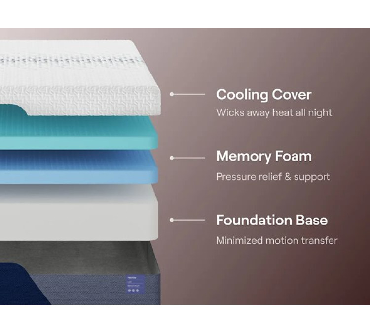 Nectar Luxe Memory Foam 5.1 Mattress - Queen