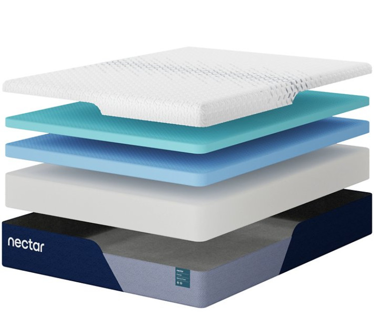 Nectar Premier Memory Foam 5.1 Mattress - Queen
