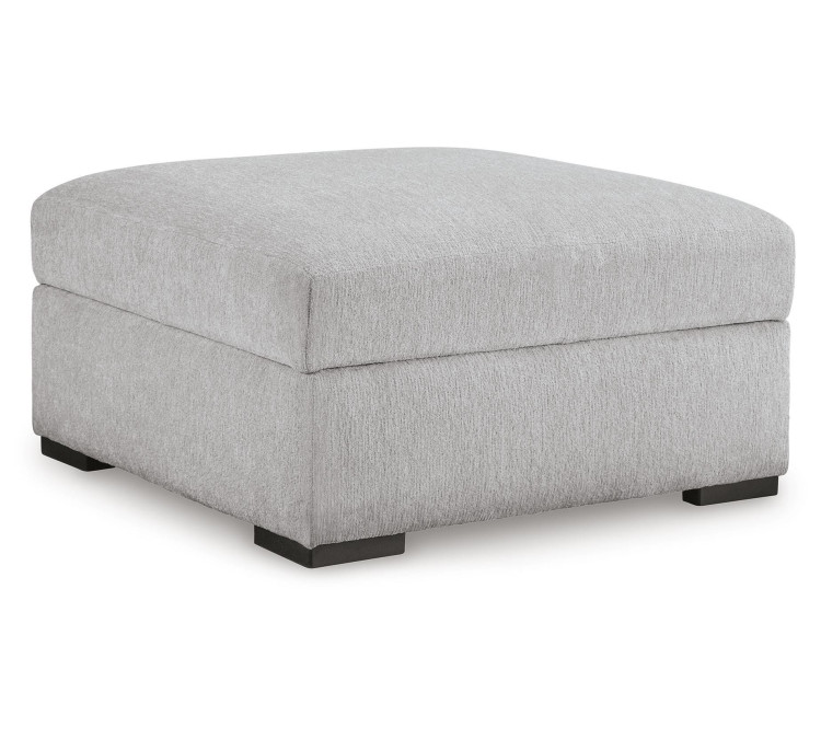Gabyleigh Ottoman With Storage - Nickel