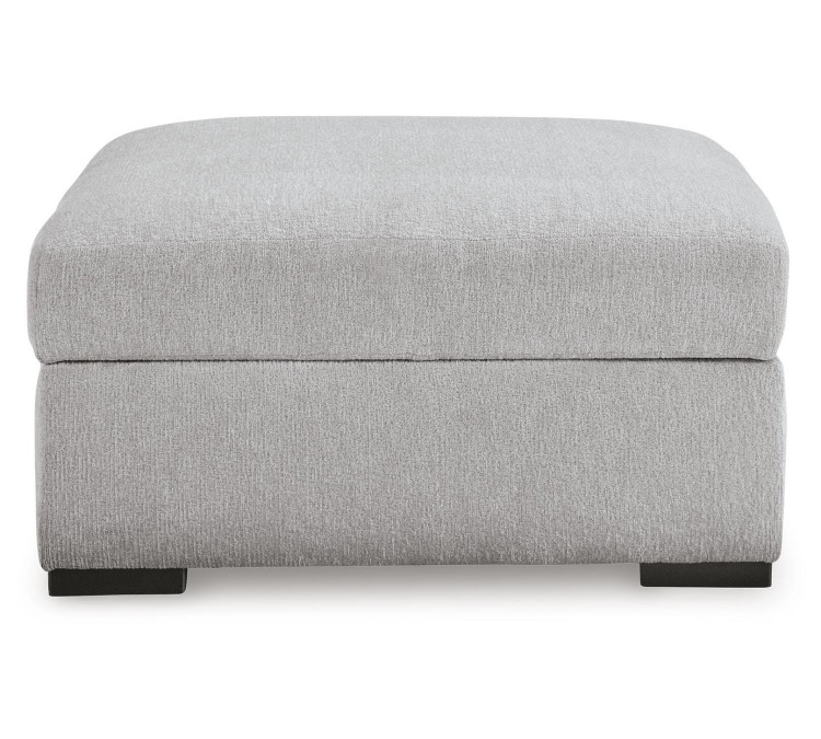 Gabyleigh Ottoman With Storage - Nickel