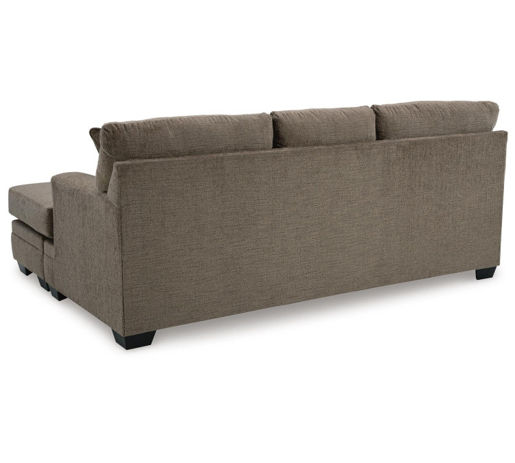 Stonemeade Sofa Chaise, Chair, and Ottoman - Nutmeg