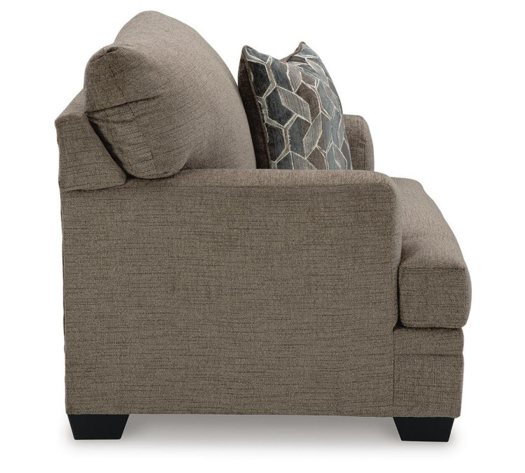 Stonemeade Sofa Chaise, Chair, and Ottoman - Nutmeg