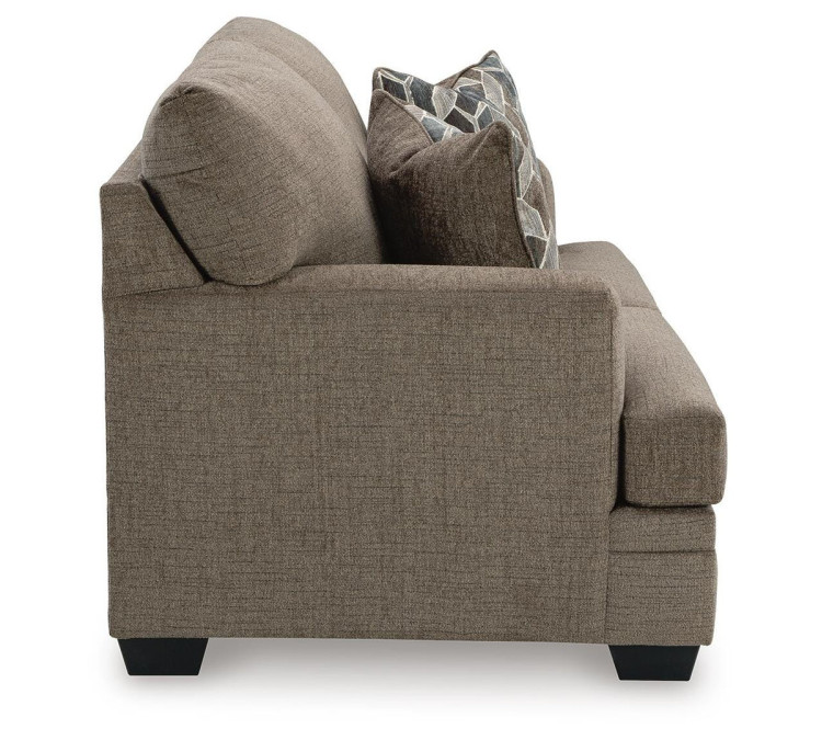 Stonemeade Sofa, Loveseat, Chair and Ottoman - Nutmeg
