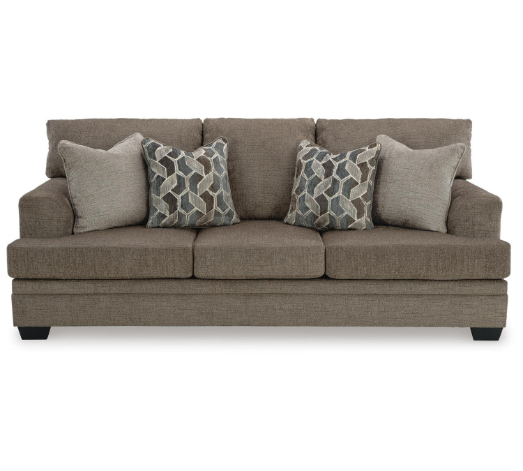 Stonemeade Sofa, Loveseat, Chair and Ottoman - Nutmeg