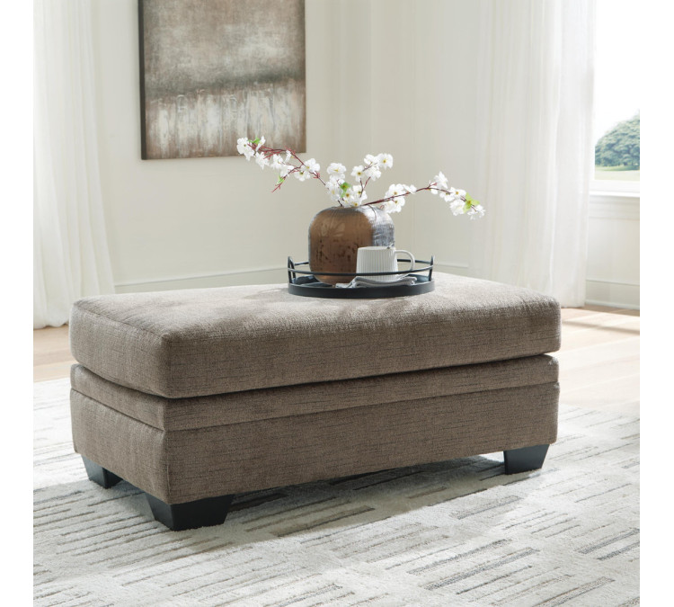Stonemeade Sofa, Loveseat, Chair and Ottoman - Nutmeg