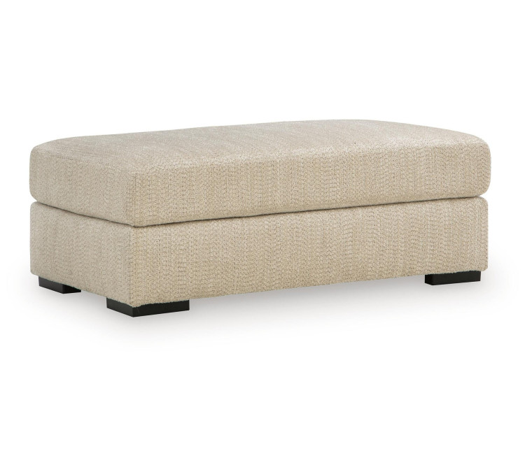Crespino Ottoman - Oatmeal