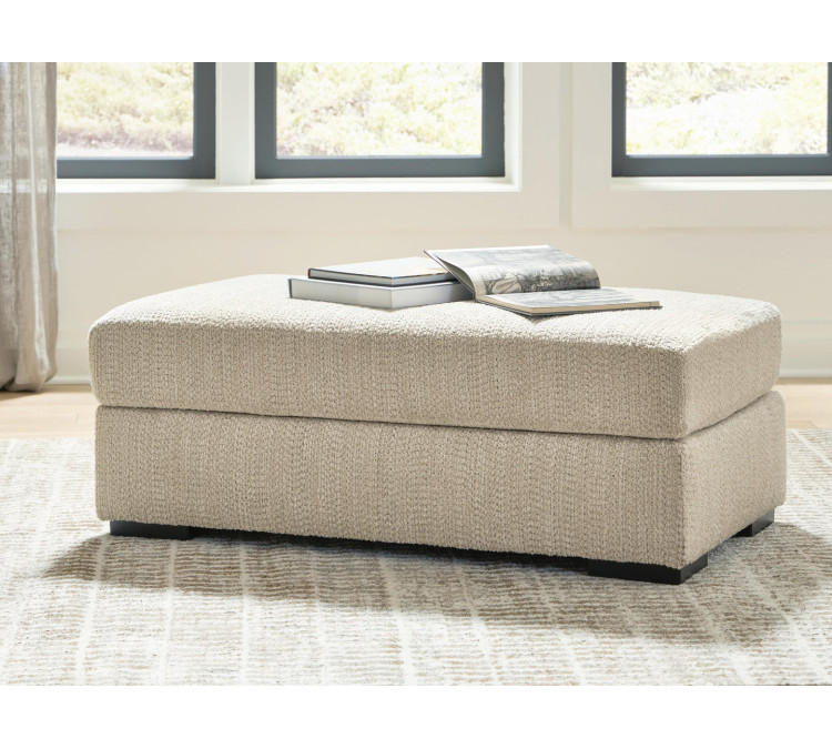 Crespino Ottoman - Oatmeal
