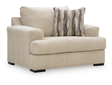 Crespino Oversized Chair - Oatmeal