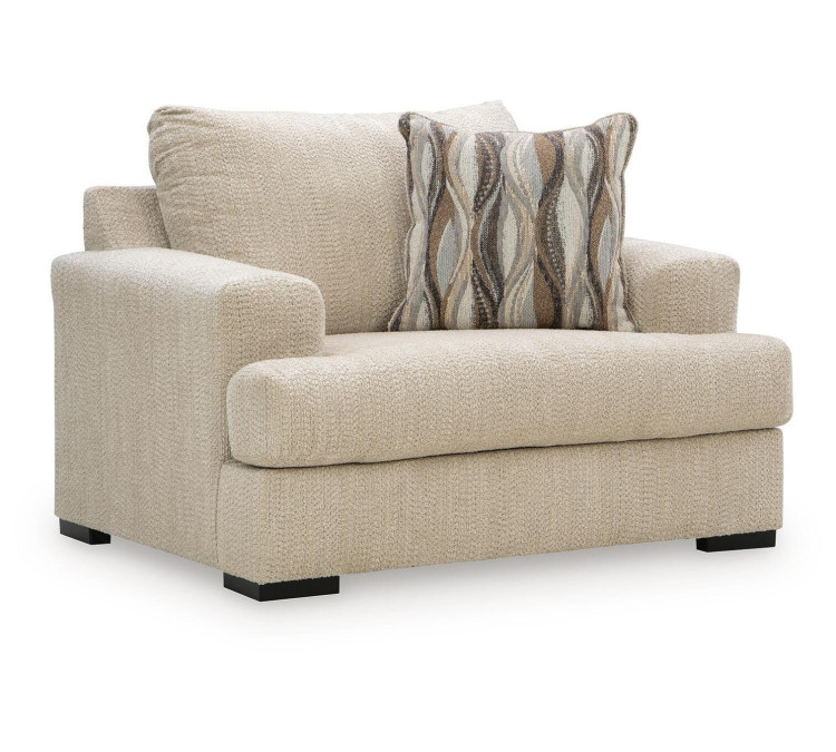 Crespino Oversized Chair - Oatmeal