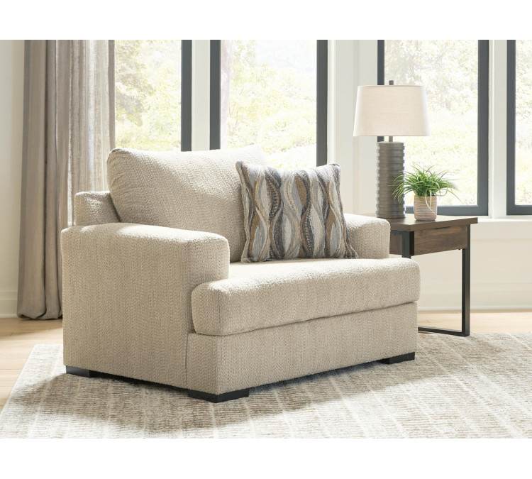 Crespino Oversized Chair - Oatmeal