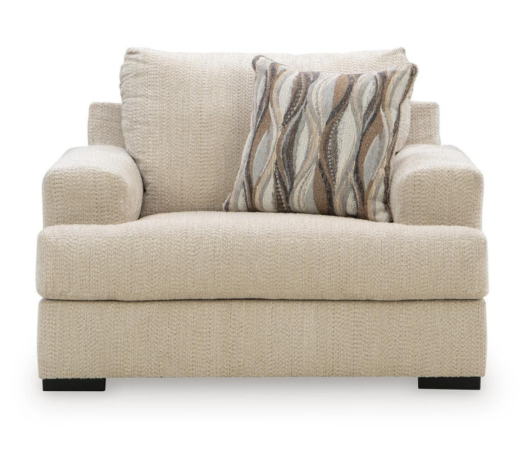 Crespino Oversized Chair - Oatmeal