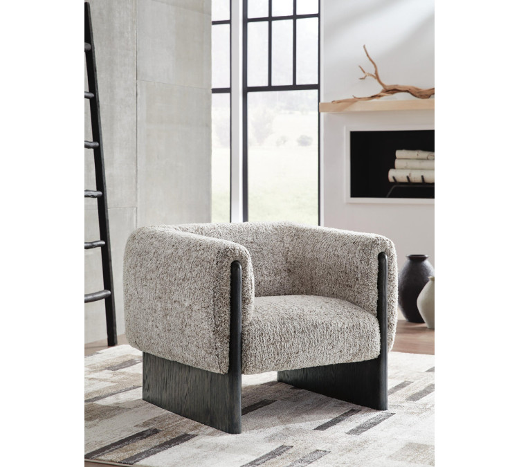 Olethea Accent Chair - Oatmeal